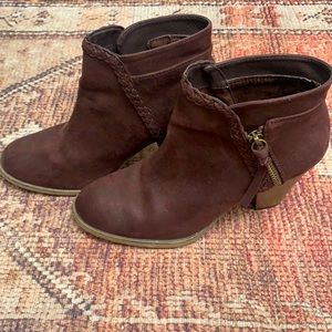MIA brown booties